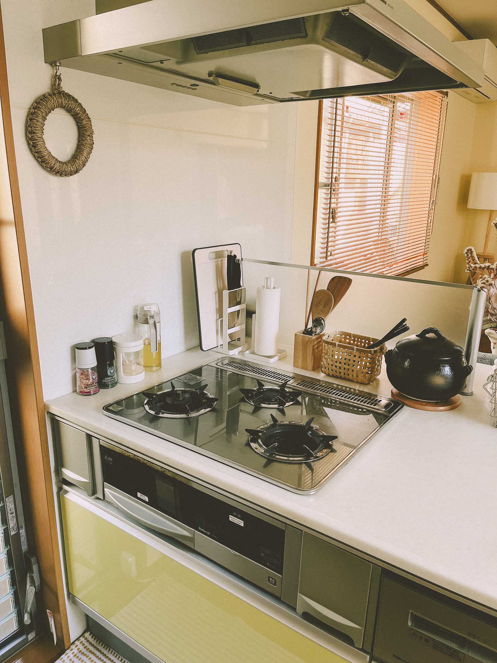 ゲストハウスのキッチン