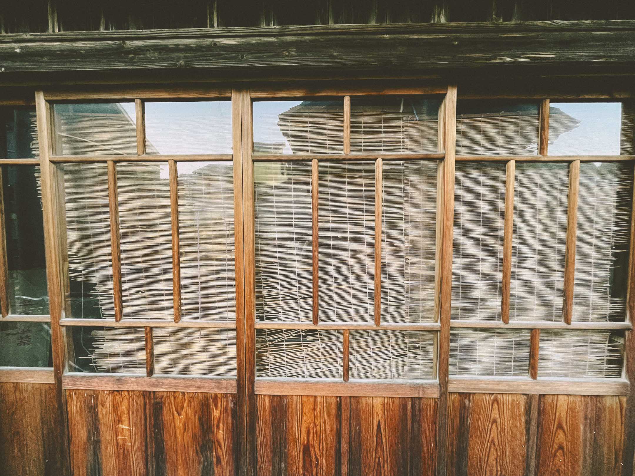 徳島県海陽町の町並み（民家）